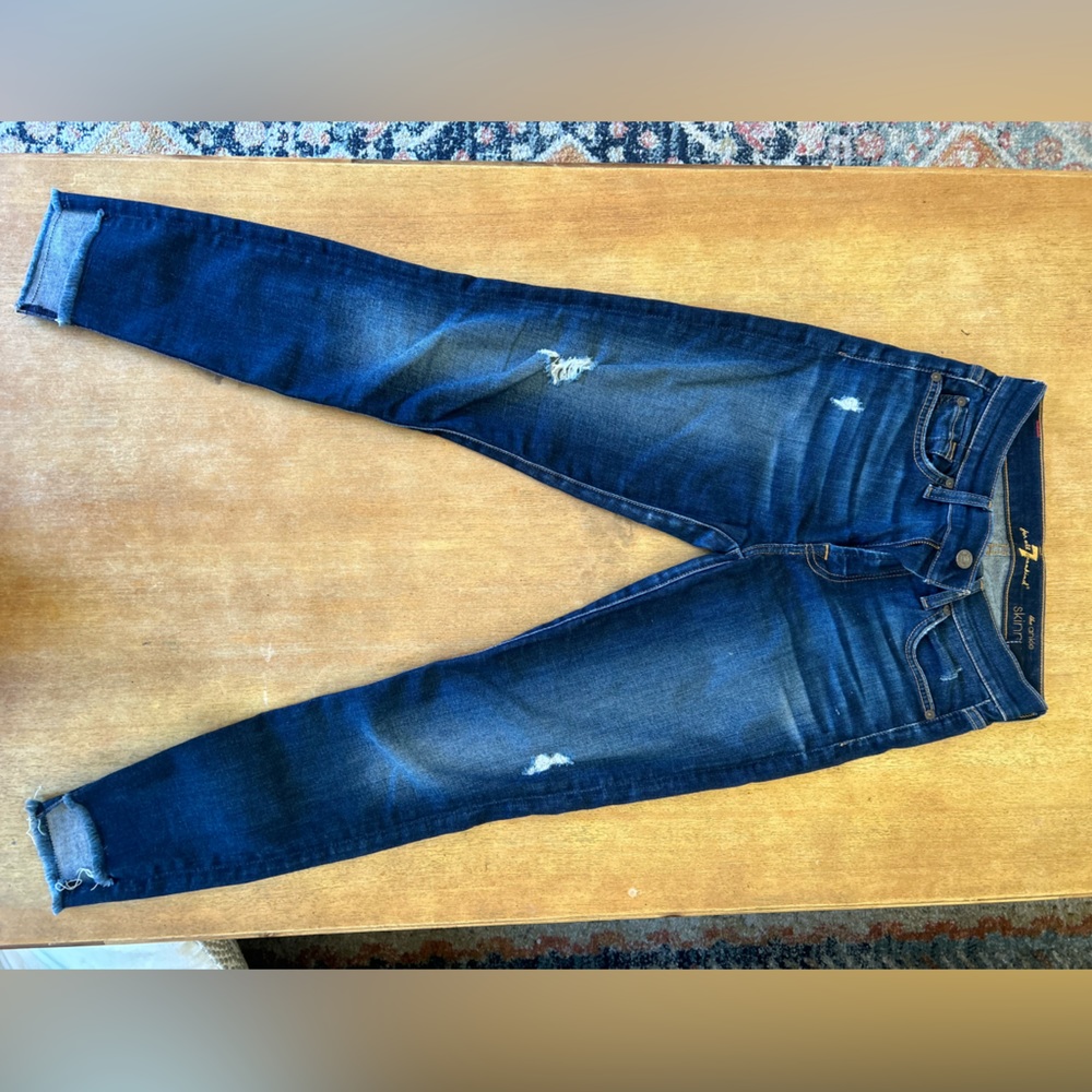 Sevens Skinny Jeans Step-hem Size 25